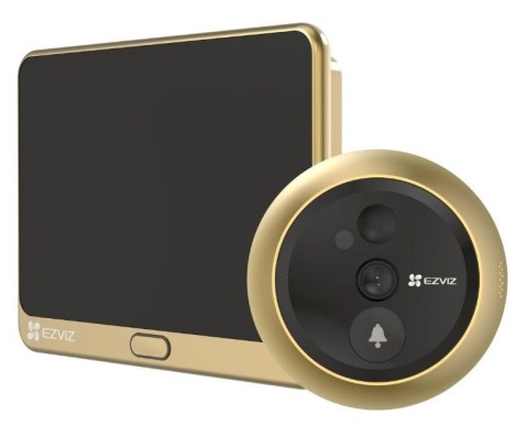 Bezprzewodowy dzwonek do drzwi z wizjerem DP2C (Golden) Bezprzewodowy dzwonek do drzwi z wizjerem DP2C (Golden)