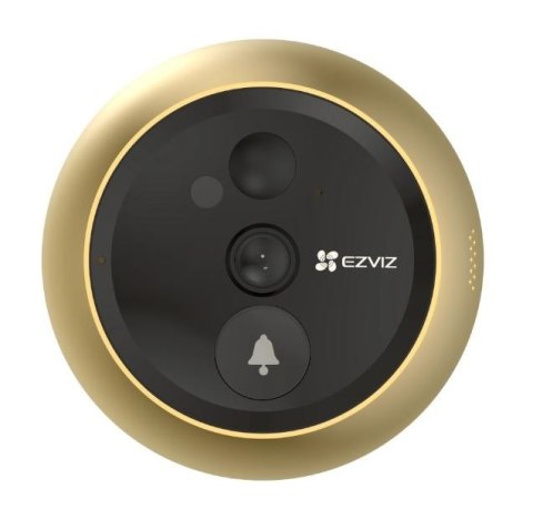 Bezprzewodowy dzwonek do drzwi z wizjerem DP2C (Golden) Bezprzewodowy dzwonek do drzwi z wizjerem DP2C (Golden)