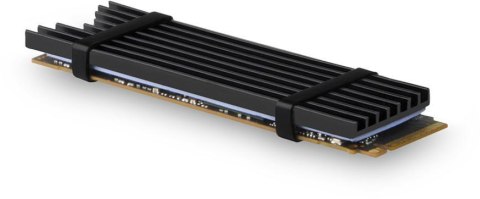 Radiator do dysków Axagon CLR-M2L3 M.2 SSD 3mm Radiator do dysków Axagon CLR-M2L3 M.2 SSD 3mm