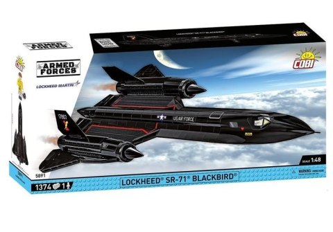 Klocki Samolot Lockheed SR-71 1374 elementów Klocki Samolot Lockheed SR-71 1374 elementów