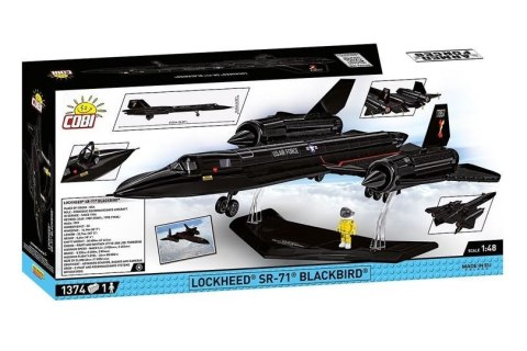 Klocki Samolot Lockheed SR-71 1374 elementów Klocki Samolot Lockheed SR-71 1374 elementów