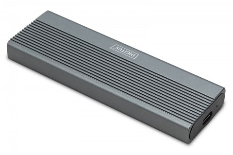 Obudowa USB 3.1 Typ C na dysk SSD M.2 NVMe 10 Gbps + SATA 6 Gbps aluminiowa, beznarzędziowa Obudowa USB 3.1 Typ C na dysk SSD M.2 NVMe 10 Gbps + SATA 6 Gbps aluminiowa, beznarzędziowa