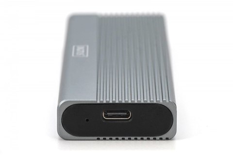 Obudowa USB 3.1 Typ C na dysk SSD M.2 NVMe 10 Gbps aluminiowa, beznarzędziowa Obudowa USB 3.1 Typ C na dysk SSD M.2 NVMe 10 Gbps aluminiowa, beznarzędziowa
