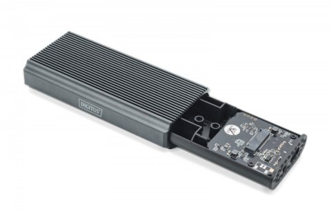 Obudowa USB 4.0 Typ C na dysk SSD M.2 NVMe 40 Gbps aluminiowa, beznarzędziowa Obudowa USB 4.0 Typ C na dysk SSD M.2 NVMe 40 Gbps aluminiowa, beznarzędziowa