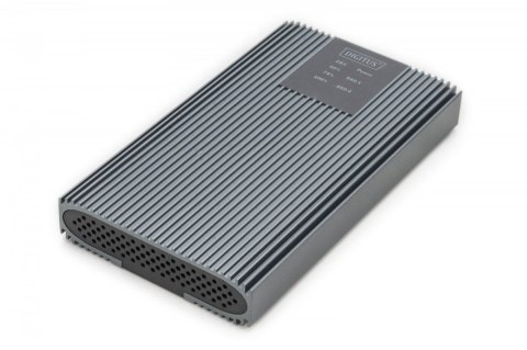 Obudowa/Stacja klonująca USB 3.1 Typ C na dyski SSD M.2 NVMe 20 Gbps aluminiowa, beznarzędziowa Obudowa/Stacja klonująca USB 3.1 Typ C na dyski SSD M.2 NVMe 20 Gbps aluminiowa, beznarzędziowa