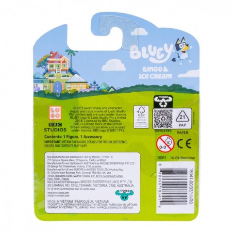 Figurka Bluey Początek zabawy 1-pak asortyment Figurka Bluey Początek zabawy 1-pak asortyment
