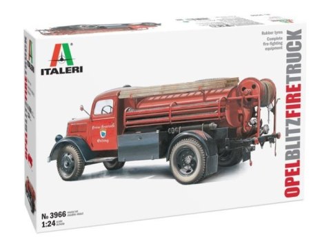 Model plastikowy Opel Blitz Firetruck 1/24 Model plastikowy Opel Blitz Firetruck 1/24