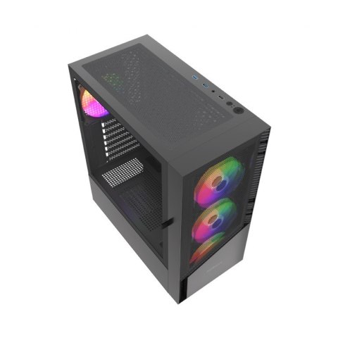 Obudowa Midi Tower Fornax 4300 ATX czarna Obudowa Midi Tower Fornax 4300 ATX czarna
