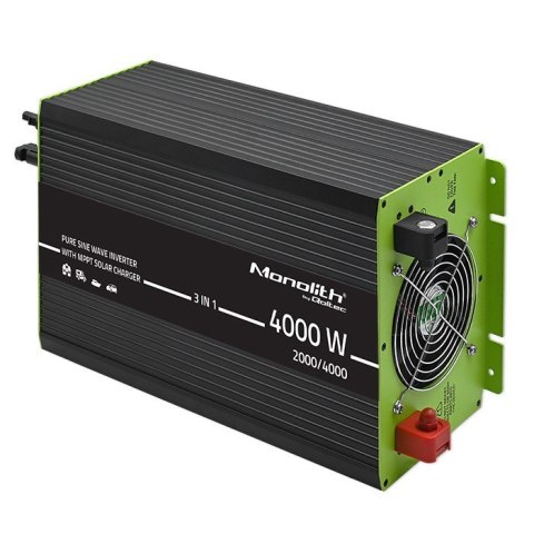 Przetwornica solarna 3w1 z funkcją ładowania AC | MPPT | UPS | ATS | 2000W | 4000W | 12V n 230V | Czysty Sinus Przetwornica solarna 3w1 z funkcją ładowania AC | MPPT | UPS | ATS | 2000W | 4000W | 12V n 230V | Czysty Sinus