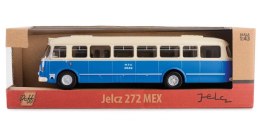 Pojazd PRL Jelcz 272 MEX niebieski
