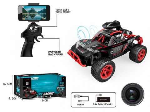 Auto R/C z kamerą, Wi-Fi, ładowanie USB Auto R/C z kamerą, Wi-Fi, ładowanie USB