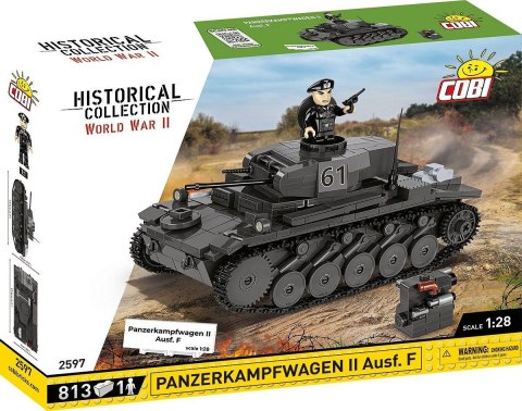 Klocki Czołg Panzerkampfwagen II 813 klocków Klocki Czołg Panzerkampfwagen II 813 klocków