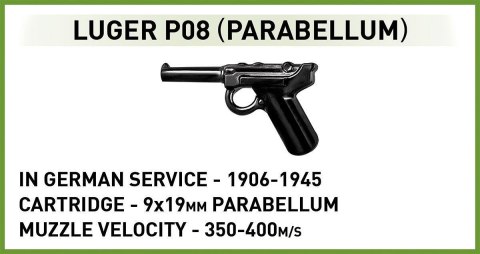 Klocki Czołg Panzerkampfwagen II 813 klocków Klocki Czołg Panzerkampfwagen II 813 klocków