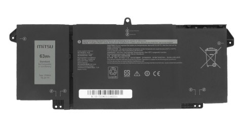 Bateria 7FMXV do Dell Latitude 5320 7320 7420 7520 - 15.2V 3600 mAh (55 Wh) 15.2V Bateria 7FMXV do Dell Latitude 5320 7320 7420 7520 - 15.2V 3600 mAh (55 Wh) 15.2V