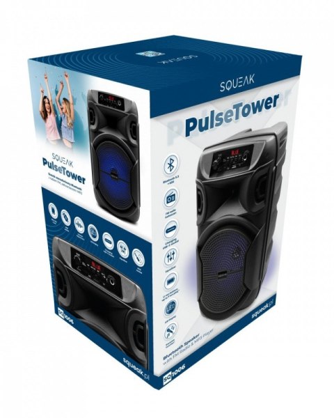 Głośnik Bluetooth 5.3 EDR PulseTower 1000W Funkcja Karaoke SQ1006 Głośnik Bluetooth 5.3 EDR PulseTower 1000W Funkcja Karaoke SQ1006