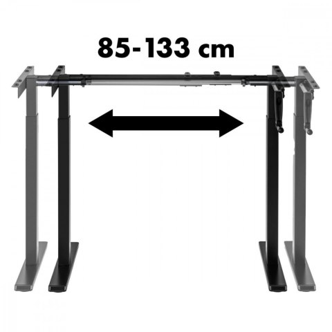 Biurko z regulacją wysokości, 60kg MC-790NB Biurko z regulacją wysokości, 60kg MC-790NB