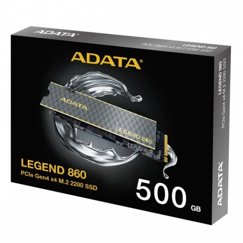 Dysk SSD LEGEND 860 500G PCIe 4x4 5000/3000 MB/s M.2 Dysk SSD LEGEND 860 500G PCIe 4x4 5000/3000 MB/s M.2
