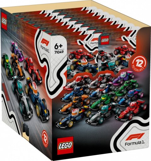 Klocki Minifigures 71049 Kolekcjonerski bolid F1 (display 36 sztuk) Klocki Minifigures 71049 Kolekcjonerski bolid F1 (display 36 sztuk)