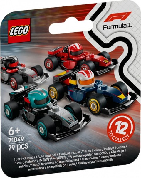 Klocki Minifigures 71049 Kolekcjonerski bolid F1 (display 36 sztuk) Klocki Minifigures 71049 Kolekcjonerski bolid F1 (display 36 sztuk)