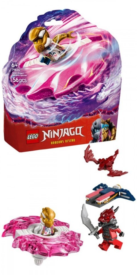 Klocki Ninjago 71824 Smoczy spinner Spinjitzu Sory Klocki Ninjago 71824 Smoczy spinner Spinjitzu Sory