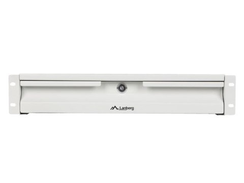 Szuflada do szaf 19 cali 2U 360mm szara 2U/483x360mm udźwig do 90kg montaż 4 punktowy Szuflada do szaf 19 cali 2U 360mm szara 2U/483x360mm udźwig do 90kg montaż 4 punktowy