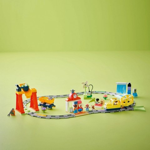 Klocki DUPLO 10428 Duży interaktywny pociąg miejski Klocki DUPLO 10428 Duży interaktywny pociąg miejski