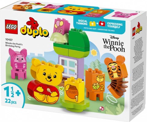 Klocki DUPLO 10457 Przyjęcie urodzinowe Kubusia Puchatka Klocki DUPLO 10457 Przyjęcie urodzinowe Kubusia Puchatka