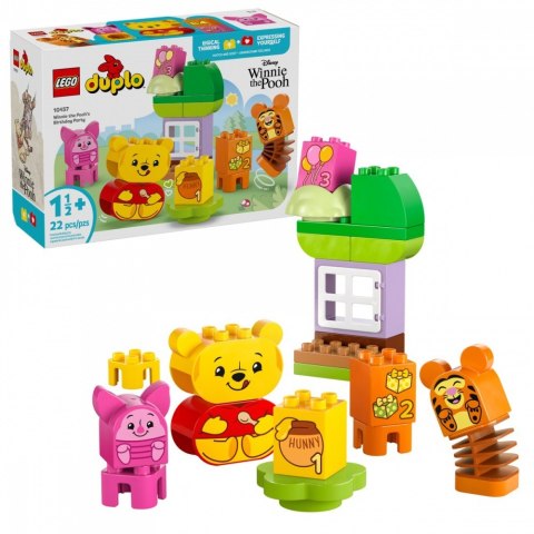 Klocki DUPLO 10457 Przyjęcie urodzinowe Kubusia Puchatka Klocki DUPLO 10457 Przyjęcie urodzinowe Kubusia Puchatka