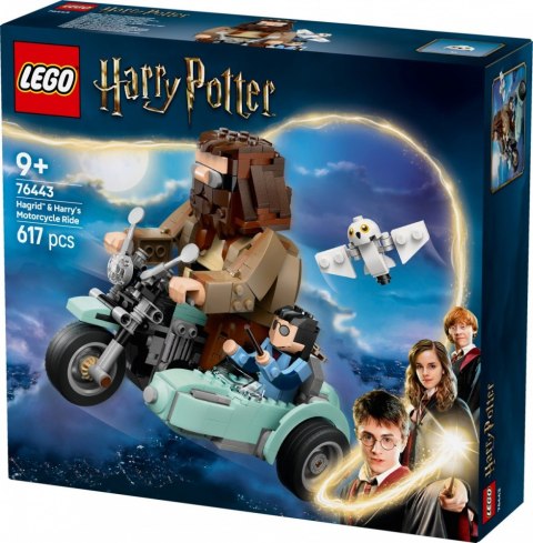 Klocki Harry Potter 76443 Przejażdżka motocyklowa Hagrida i Harry'ego Klocki Harry Potter 76443 Przejażdżka motocyklowa Hagrida i Harry'ego