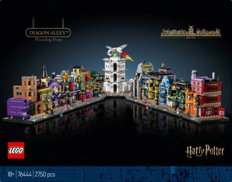Klocki Harry Potter 76444 Magiczne sklepy na Ulicy Pokątnej Klocki Harry Potter 76444 Magiczne sklepy na Ulicy Pokątnej