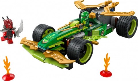 Klocki Ninjago 71828 Samochód wyścigowy Lloyda z napędem typu pull-back Klocki Ninjago 71828 Samochód wyścigowy Lloyda z napędem typu pull-back