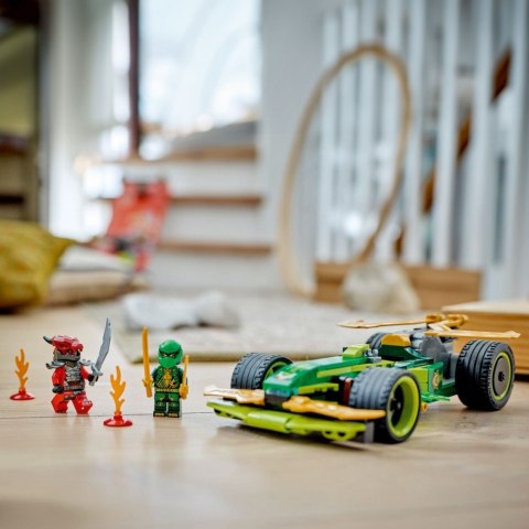 Klocki Ninjago 71828 Samochód wyścigowy Lloyda z napędem typu pull-back Klocki Ninjago 71828 Samochód wyścigowy Lloyda z napędem typu pull-back
