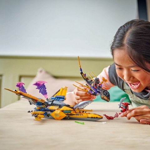 Klocki Ninjago 71833 Ras i burzowy superodrzutowiec Arina Klocki Ninjago 71833 Ras i burzowy superodrzutowiec Arina