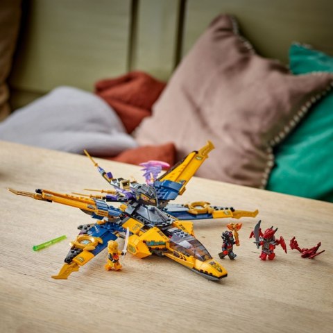 Klocki Ninjago 71833 Ras i burzowy superodrzutowiec Arina Klocki Ninjago 71833 Ras i burzowy superodrzutowiec Arina