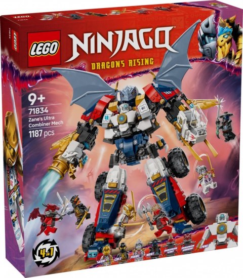 Klocki Ninjago 71834 Wielofunkcyjny ultramech Zanea Klocki Ninjago 71834 Wielofunkcyjny ultramech Zanea