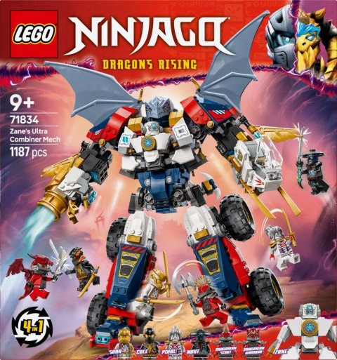 Klocki Ninjago 71834 Wielofunkcyjny ultramech Zanea Klocki Ninjago 71834 Wielofunkcyjny ultramech Zanea