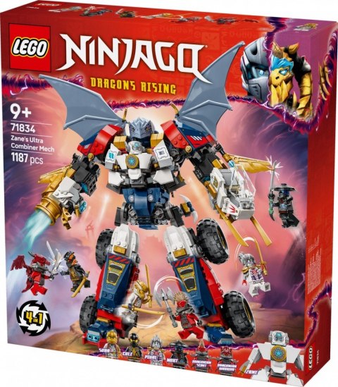 Klocki Ninjago 71834 Wielofunkcyjny ultramech Zanea Klocki Ninjago 71834 Wielofunkcyjny ultramech Zanea