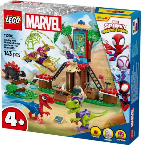 Klocki SPIDEY 11200 Bitwa Spidey'ego i Gobby'ego przy domku na drzewie Klocki SPIDEY 11200 Bitwa Spidey'ego i Gobby'ego przy domku na drzewie