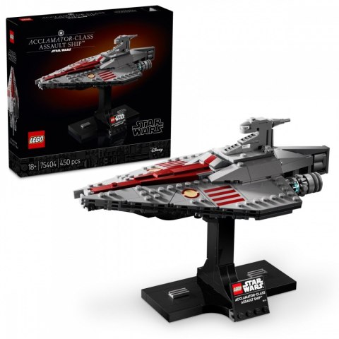 Klocki Star Wars 75404 Krążownik szturmowy typu Acclamator Klocki Star Wars 75404 Krążownik szturmowy typu Acclamator