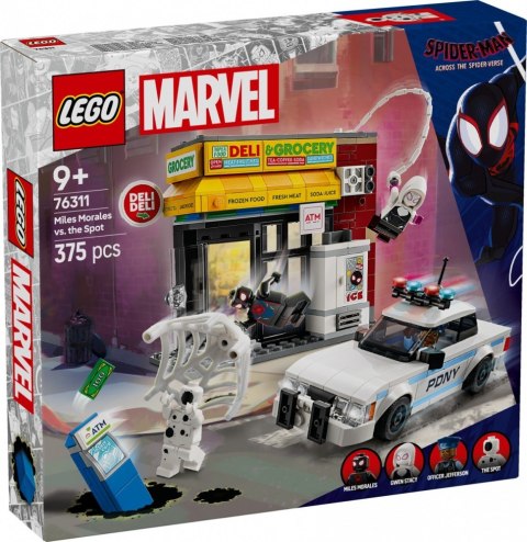 Klocki Super Heroes 76311 Multiwersum: Miles Morales kontra Spot Klocki Super Heroes 76311 Multiwersum: Miles Morales kontra Spot