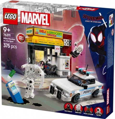 Klocki Super Heroes 76311 Multiwersum: Miles Morales kontra Spot Klocki Super Heroes 76311 Multiwersum: Miles Morales kontra Spot
