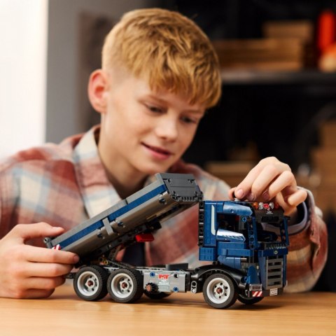 Klocki Technic 42203 Wywrotka z przechylaną skrzynią Klocki Technic 42203 Wywrotka z przechylaną skrzynią