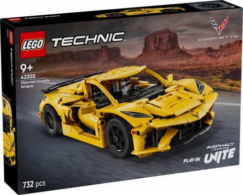Klocki Technic 42205 Chevrolet Corvette Stingray Klocki Technic 42205 Chevrolet Corvette Stingray