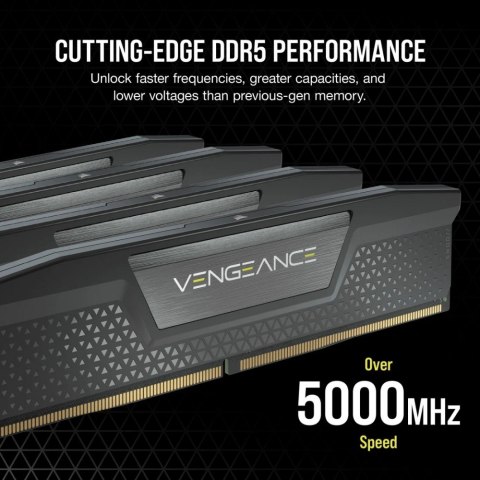 Pamięć DDR5 Vengeance 64GB/6400 (2*32GB) C32 INTEL XMP Pamięć DDR5 Vengeance 64GB/6400 (2*32GB) C32 INTEL XMP