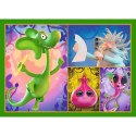Puzzle 4w1 Świat Smoka Diplodoka
