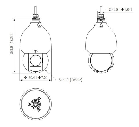 KAMERA IP DAHUA SD5A425GB-HNR KAMERA IP DAHUA SD5A425GB-HNR