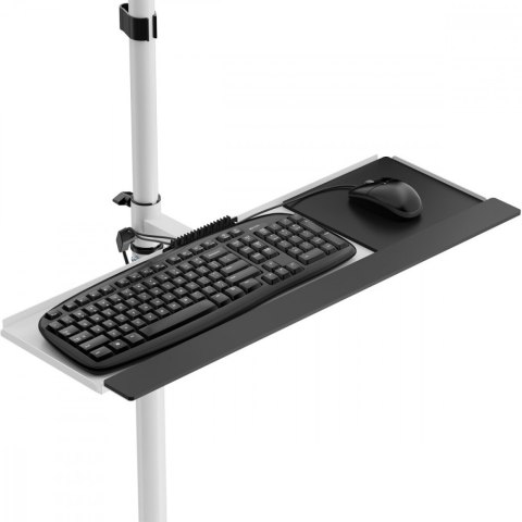 Stand wózek do monitora CPU na kółkach MC-793 W Biały Stand wózek do monitora CPU na kółkach MC-793 W Biały