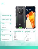 Smartfon G1 4G 6/256GB IP69K Zielony