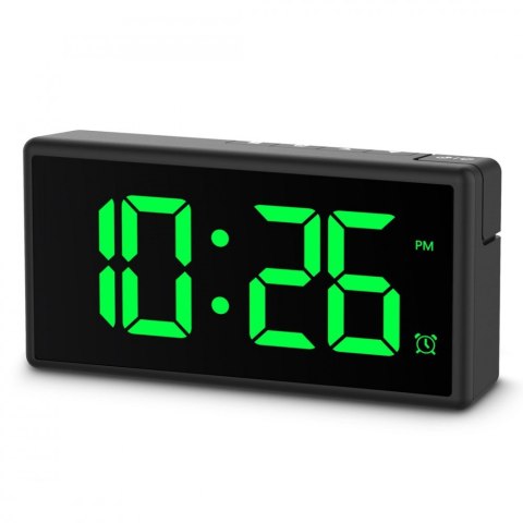 Budzik elektroniczny Ibiza Czarny Budzik elektroniczny Ibiza Czarny