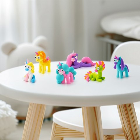 Masa plastyczna Hey Clay Jednorożce 3 pak, Lighty Masa plastyczna Hey Clay Jednorożce 3 pak, Lighty